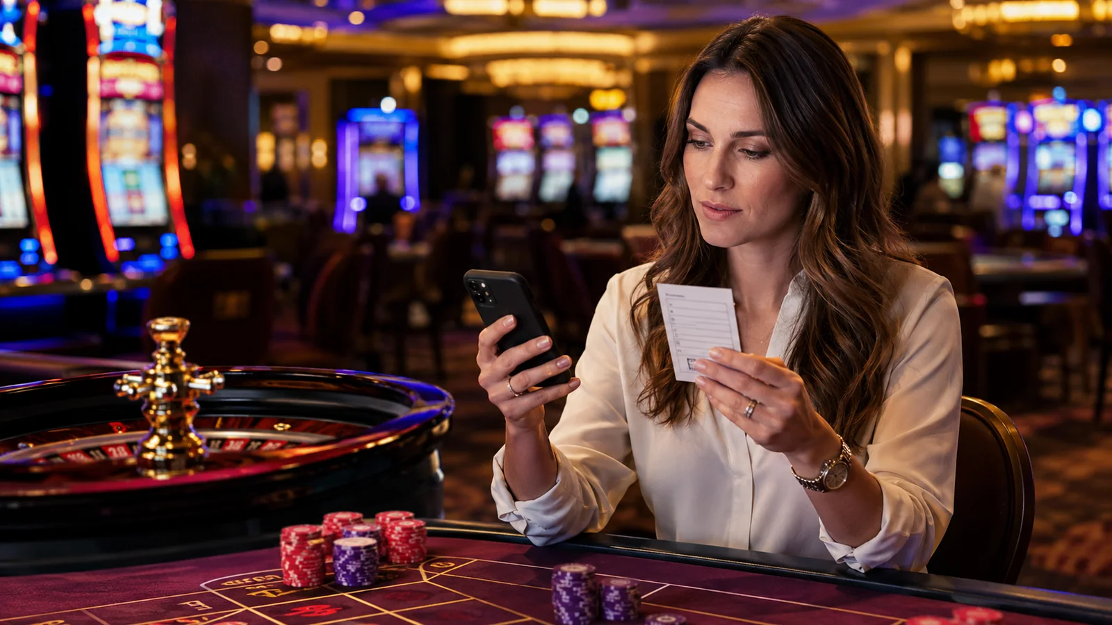 Casino-focused editorial scene illustrating How to Choose a Licensed Online Casino Without Guesswork